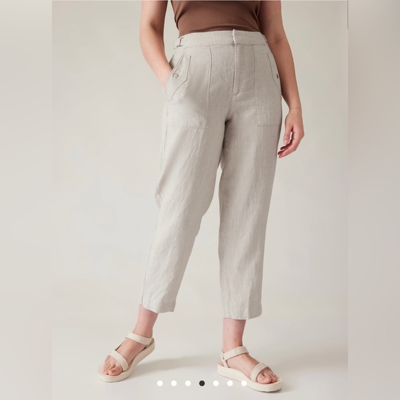 Athleta Voyager Linen Pant // Undyed - Picture 4 of 10
